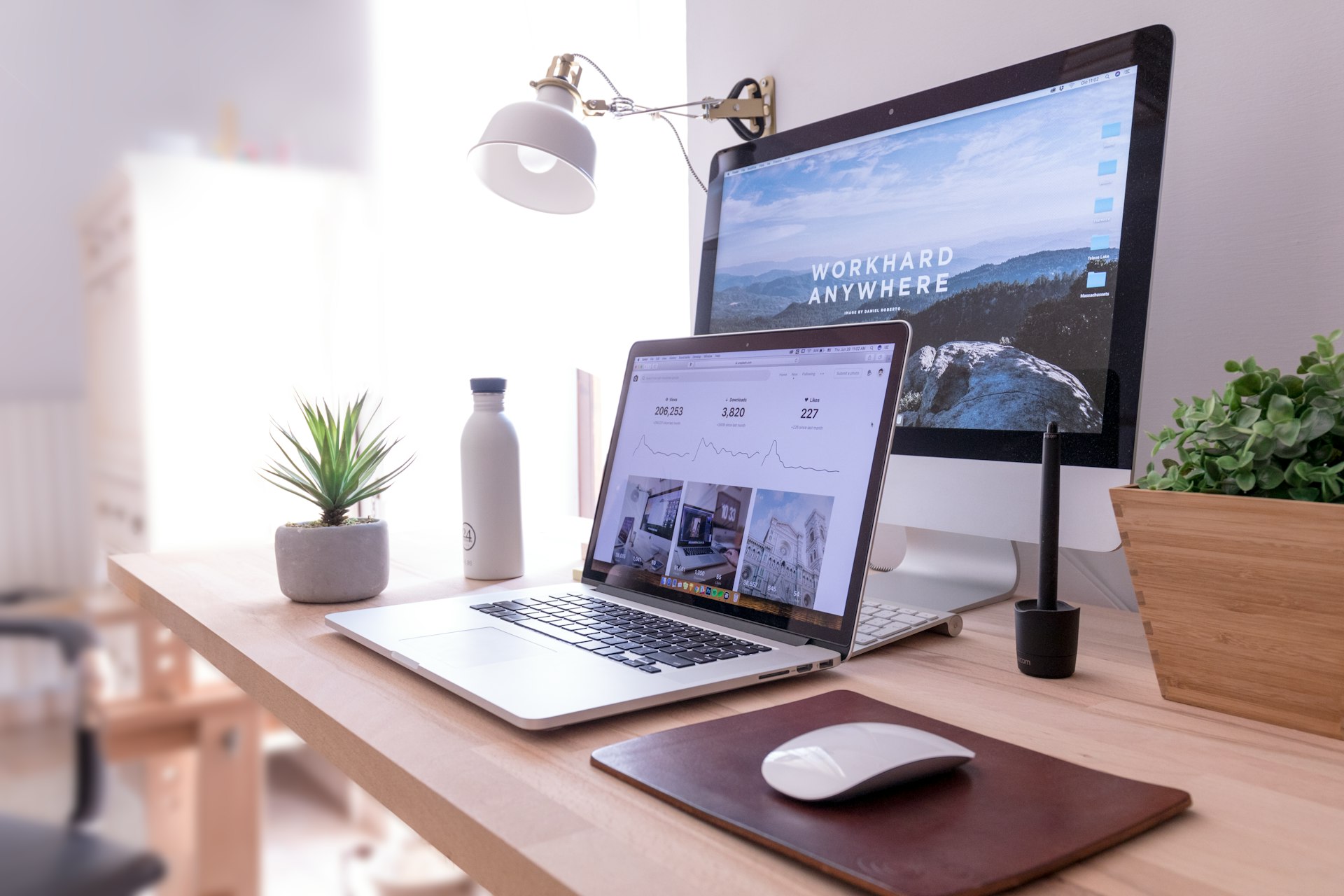 Landing page showcase